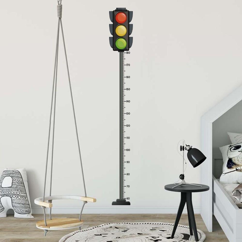 Peel and Stick Kids Growth Chart Decal Removable Growth Measuring Tool Kids Room