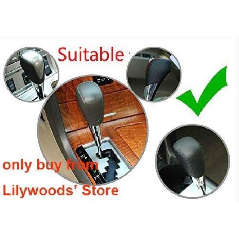 JI Loncky Gear Shift Knob Cover for Toyota Corolla 2009-2013/ Highlander 2008-2013/ Camry 2007-2010 2011/RAV4 2006-2011/ Sienna 2011-2016/ Venza