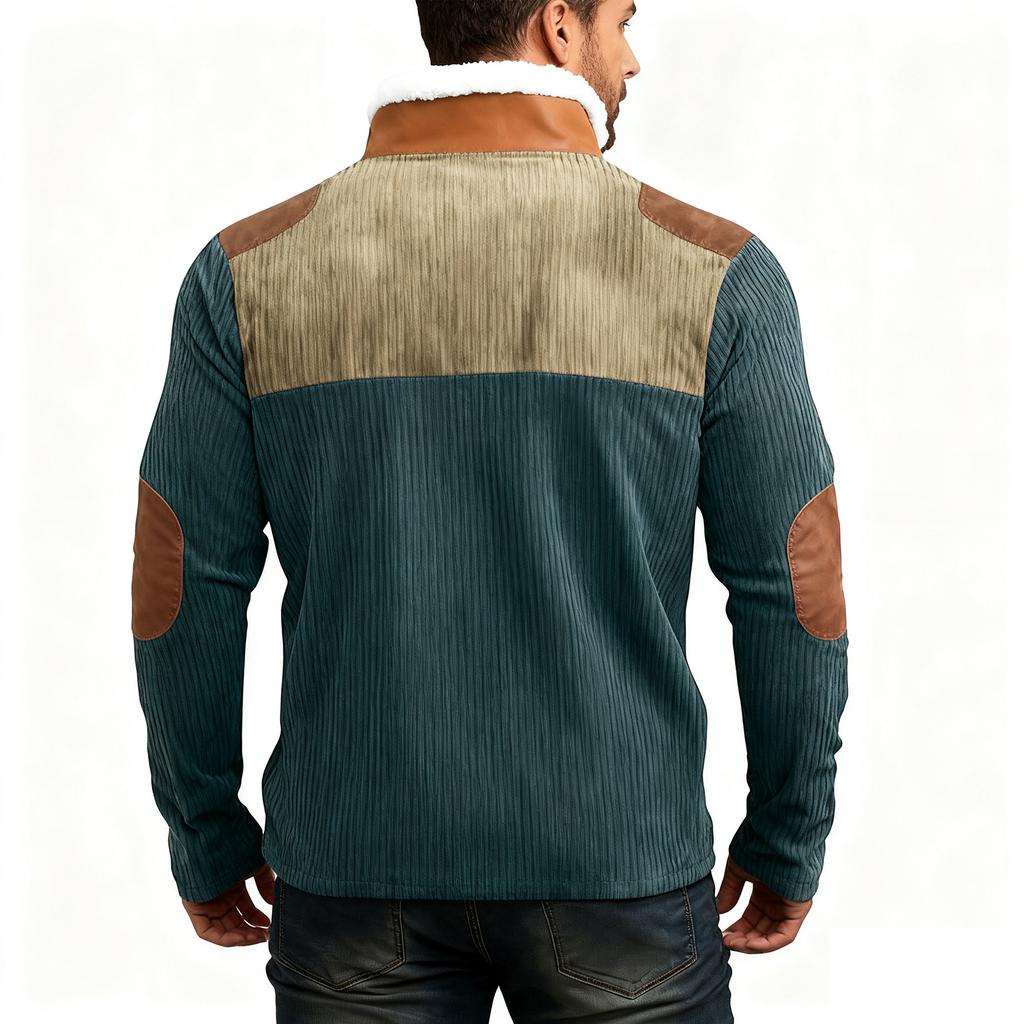 Spring And Men's Standing Collar Sweatshirt Is Outdoor Casual Sweaters Tops