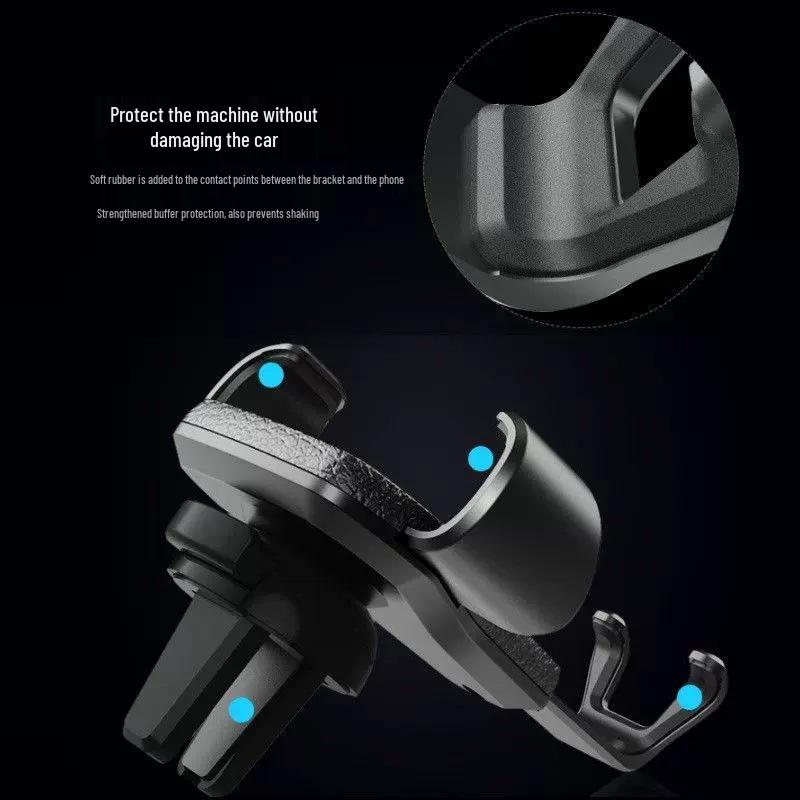 Multifunctional Gravity Car Phone Holder for Air Vent Navigation