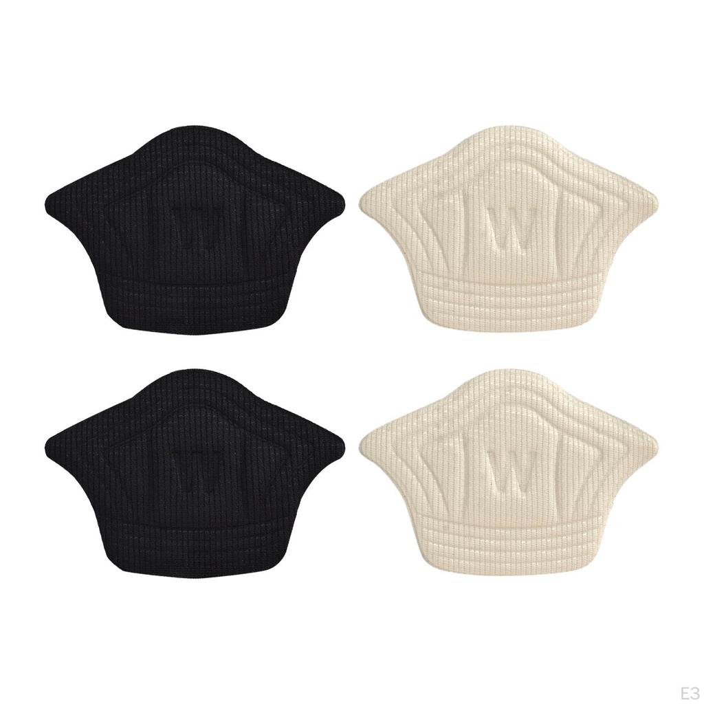 1 Pair Heel Cushion Pads Feet Pad Stickers Non Slip Blister Prevention Protectors
