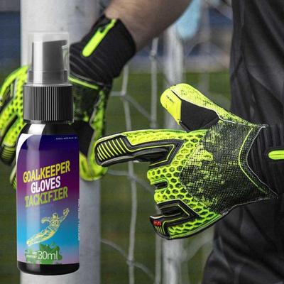 Goalkeeper Glove Tackifier Spray Football Soccer Grip Spray Baseball Grip Spray Anti-Slip Enhance Sticky Latex Goalkeeper Glove