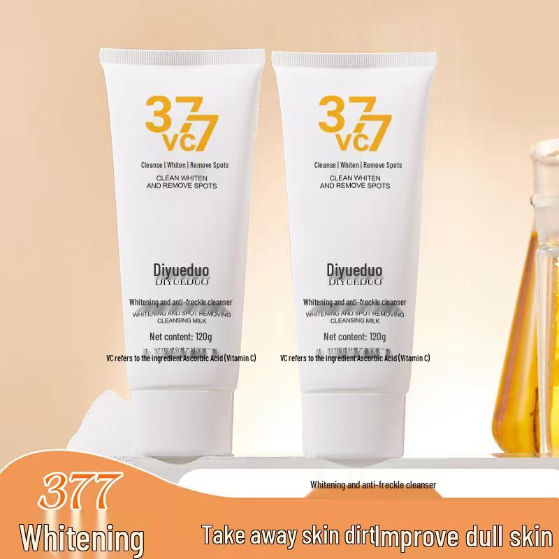 377 Whitening & Spot Removing Hydrating Facial Cleanser - Oil Control & Gentle Amino Acid Wash