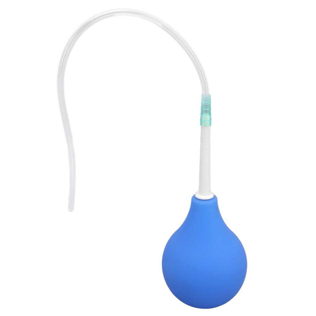 Enema Bulb Kit Silicone Douche Bulb with Single Use Hose Women Enemator Astriction Anal Cleaner