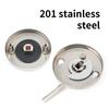 Sturdy Stainless Steel Bathroom Door Handle Set With Indicator Convenient for Easy Installation And Modern Look