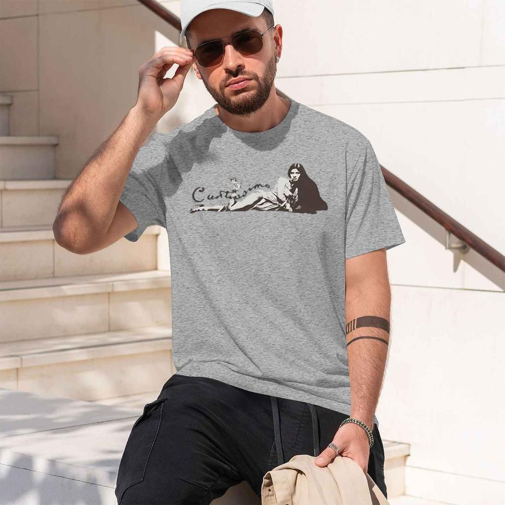 Vintage Style Unisexs Tshirt Unisex Graph Design Summer Casual Wear Gift For Com Fans 2026 New Model Shortsleeve Crewneck Tshirt