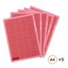Plus Camouflage Holder A4 5-Pack FL-127CH-5P Pink 89-425