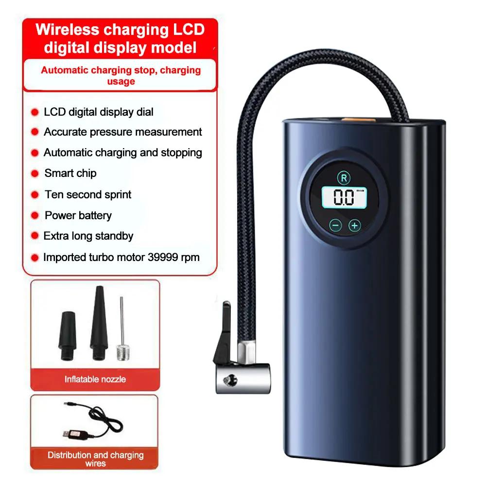 Portable Wireless Electric Car Air Compressor Tire Inflator Pump for Motorcycle Bicycle Boat AUTO Tyre Balls