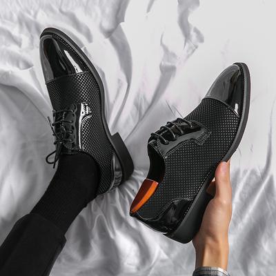 High-Quality Breathable Business Formal Shoe Casual Lace-Up Formal Wedding Shoe Outdoor Anti - Slip And Comfortable Office Shoes