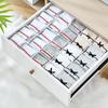 Adjustable Drawer Dividers-Free Combination Closet Organizer Boards for Underwear,Socks&Clothing, Multi-Layer Storage Separators