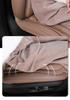 Breathable Nappa Leather Lumbar Support Car Seat Cushion for Mercedes-Benz & BMW