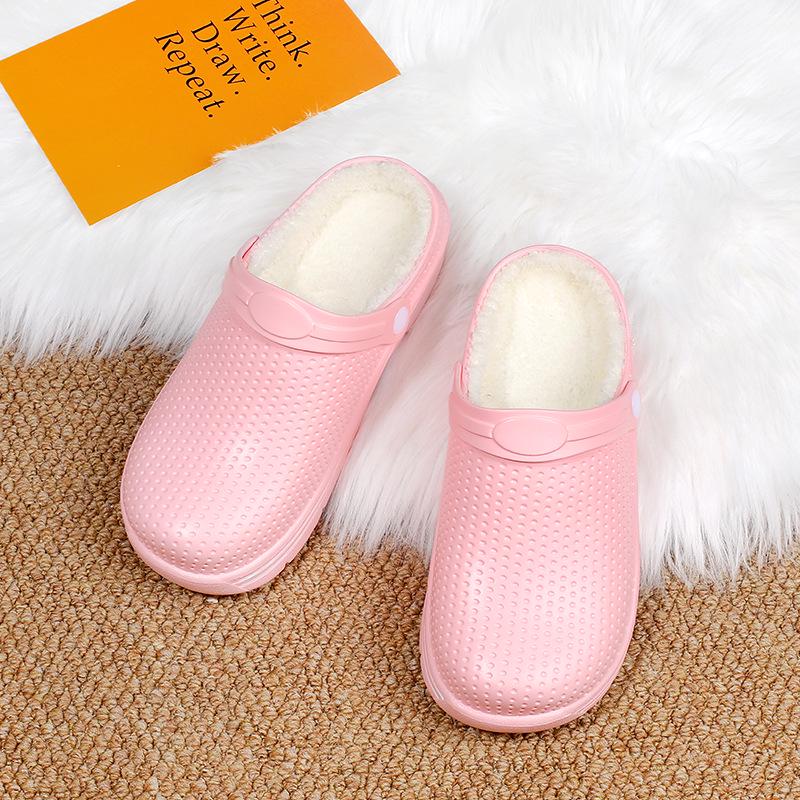 2025 Winter Warm Velvet Couple Slippers - Home & Outdoor Large Size