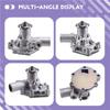Pompa Wody Numer Części 6213-610-011-20 Do Massey Ferguson ISEKI TM15 TM15F Ciągnik Rolniczy Silnik Diesla ISEKI E3100 621361001120