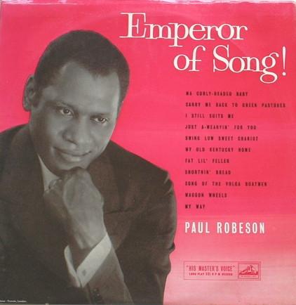 10inch Record PAUL ROBESON - Emperor Of Song! DLP1165 His Master's Vo 1957 UK Religious & Devotional Used