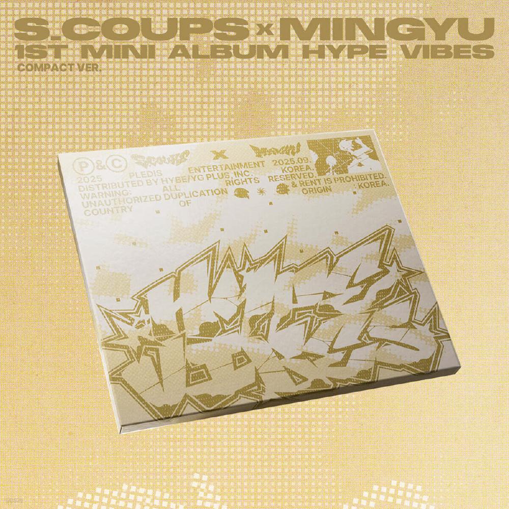 Pre-order S.COUPS X MINGYU 1st Mini Album HYPE VIBES Compact Ver. & SHOP POB