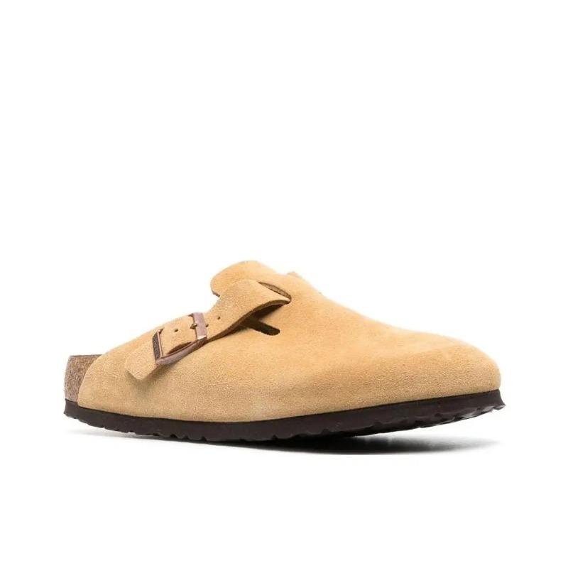 Birkenstock Boston Unisex Simple Comfort Closed Toe Clogs Beige 1026164 38