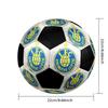Pallone da Calcio Indoor Lokomotive Leipzig Colorato Cucito a Macchina PVC Misura 5 Allenamento di Squadra Pronto per la Competizione Durevole Rimbalzo Elevato Fantastico Regalo Sportivo