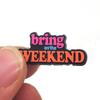1PC Inspirational English Shoes Sandals Flower Shoe Buckle PVC  Shoe Charms Soft Rubber Garden Shoes Decorative Buckle