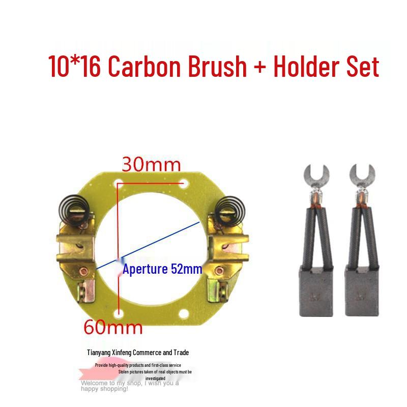 Carbon Brush Holder for Electric Tricycle Series Wound Motors
