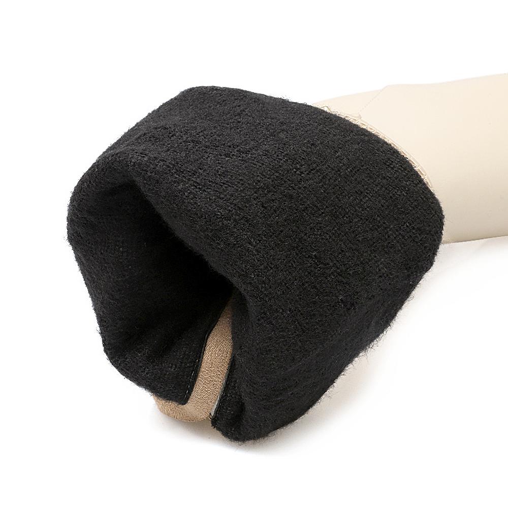 Moteriški aukštakulniai batai rudens ir žiemos nauji vandeniui atsparūs stalo storu kulnu didelio dydžio universalūs vidutinio ilgio batai