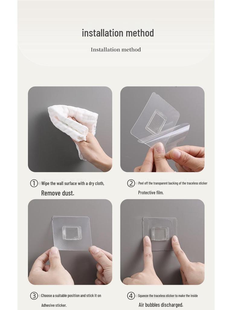 Luxury Wall-Mounted Soap Holder with Lid - No-Drill, High-End Draining Soap Storage Rack