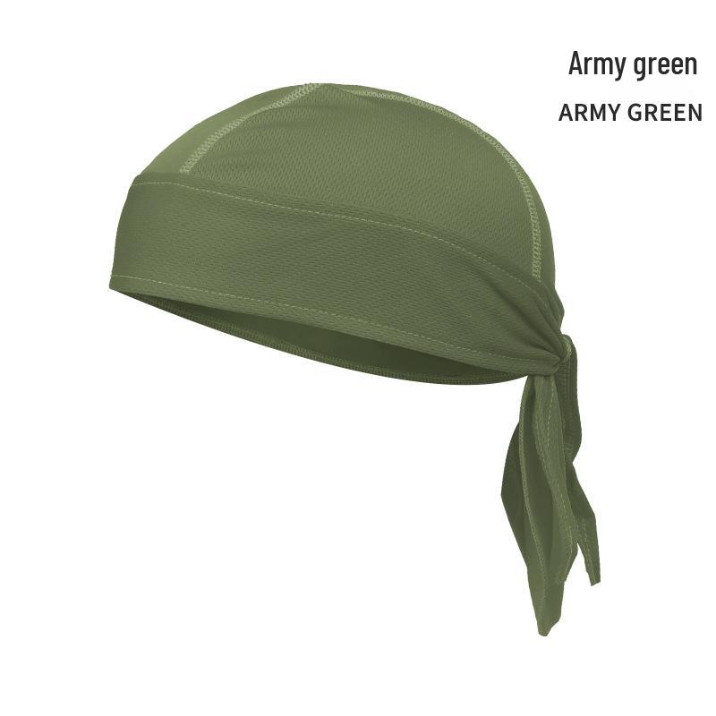 Summer Breathable Sweat-Absorbent Pirate Bandana Hat for Outdoor Sports