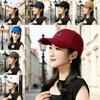 Ethnic Style Baseball Cap With Embroidered Letters Sun Protection For Women