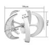 1600W 5 Blades White Wind Turbine Generators Vertical Axis Controller Lanterns