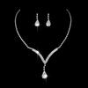 Crystal Crystal Jewelry Set Sparking Collar Chain Bridal Jewelry Bridal Jewelry  Gift