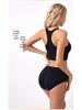 Plus Size Women's Sports Yoga Bra & Brief Set - Sexy, Wireless, Beautiful Back Design