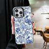 Blue And White Porcelain Pattern Soft Phone Case for iPhone 15 16 17 Pro Max 17Air 16E 14 Plus 13 12 Mini Shockproof Cover Back