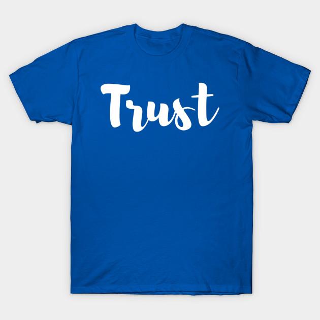 Unisex Fashion TShirt Trust Print TShirt Plus Size S-5XL T-Shirt 100%Cotton Tops O Neck Short Sleeve Tees