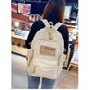 Stylish Nylon School Backpack For High School And College Students With Lightweight Design