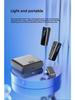 M3 Wireless Collar Clip Microphone with Charging Case, Dual Storage, Noise Reduction, for Mobile Live Broadcasts.