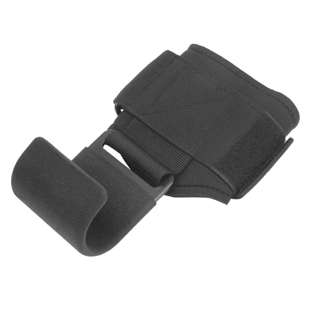 Sport Weight Lifting Pull Up Hook Gym Power Training Powerlifting Wristbands Belt WrapBlack Hook