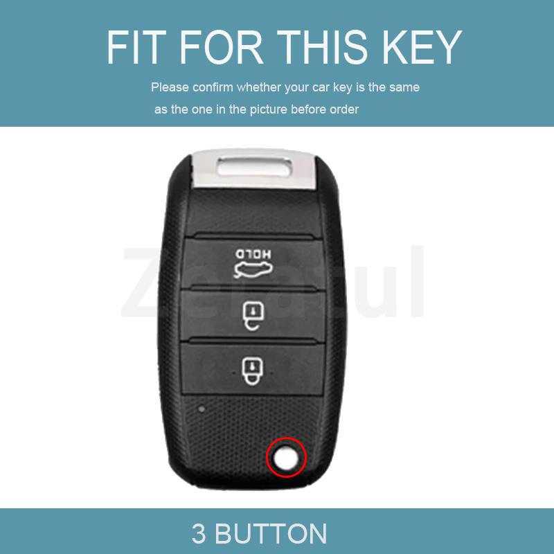 For Kia Optima Xceed Ceed 2 Sorento 2011 Forte Niro Soul Ev6 Sportage 4 Stonic Rio 3 4 Hyundai I30 Car Key Case Cover