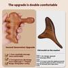 Wood Acupressure Massager Stick with Meridian Portable Foot & Body Trigger Point Massage Tools Gua Sha Tool for Stress Relief