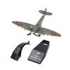 1: 72 Scale Fighter Model Alloy Vintage Simulate Fighter Model with Stand for Kids Collection