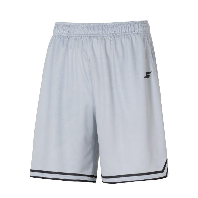 Skechers Fashionable Simple Comfortable Breathable Lace-Up Five-Point Casual Shorts Men shorts Light-Gray P225M273-02VP S