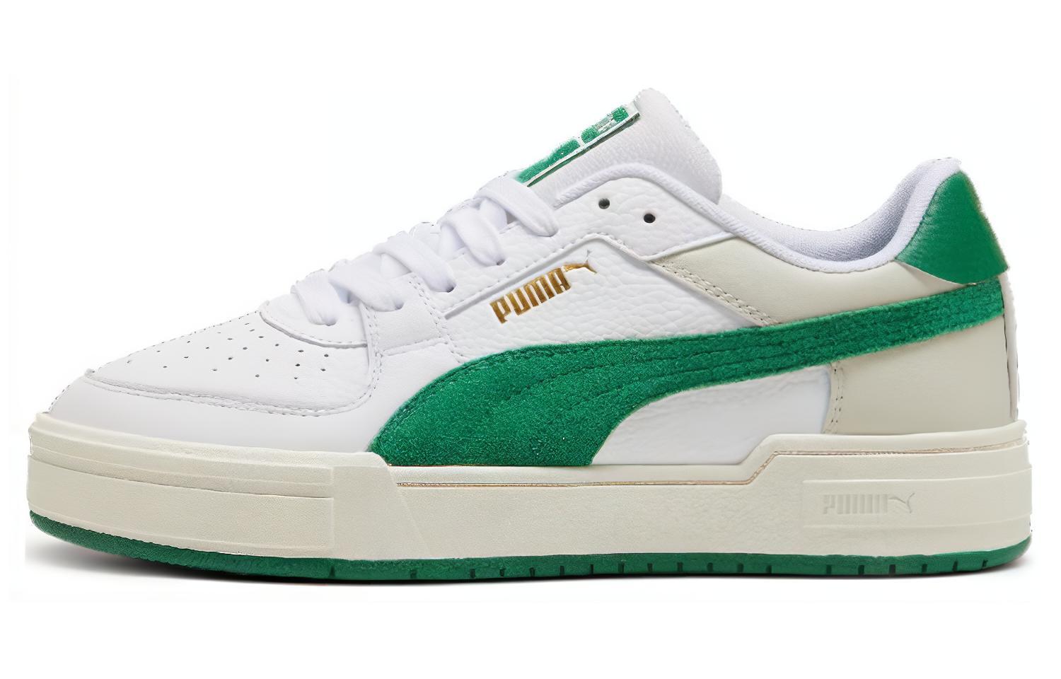 PUMA Ca Pro Suede Fs  White Green Beige  35.5