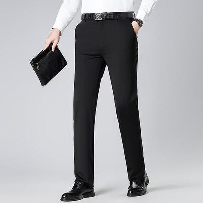 Frühjahr/Sommer 2026 Herren Tencel Ice-Cool Freizeithose - Gerade geschnitten, Vielseitiger Komfort für Männer mittleren Alters