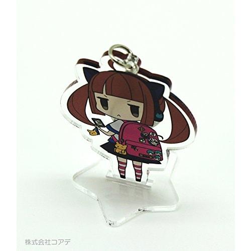 Coade CONC-CO49 Acrylic Keychain Rubber Stand, Single, Star Shape