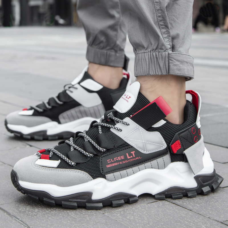 Men 'S Sports Boots Black Leopard Trekking Sneakers Most Popular Style Man Sport Shoes Cute Men 'S Running Sport Shoes Sho Tennis