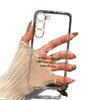 Simple English Suitable for Samsung S26ULTRA mobile phone case Galaxy S23 fine hole S25 transparent NOTE20 anti-drop