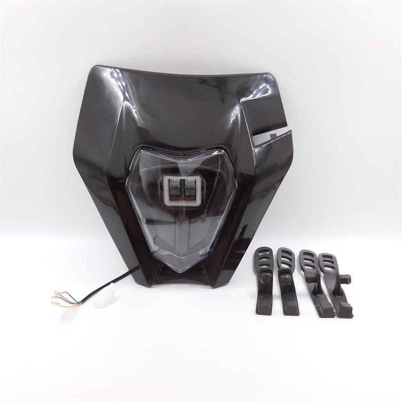 E15 Hengjian KTM Off-road LED Headlight Keweisi K16 Ghost Face Assembly