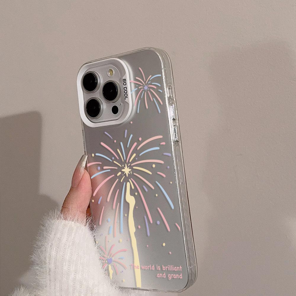 Creative Colorful Fireworks Phone Case for iPhone 17 iPhone 17 Pro Max