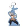 Demon Slayer: Kimetsu No Yaiba Goods Faux Leather Print Keychain Bekihira Inosuke Inosuke T-KMTP-04