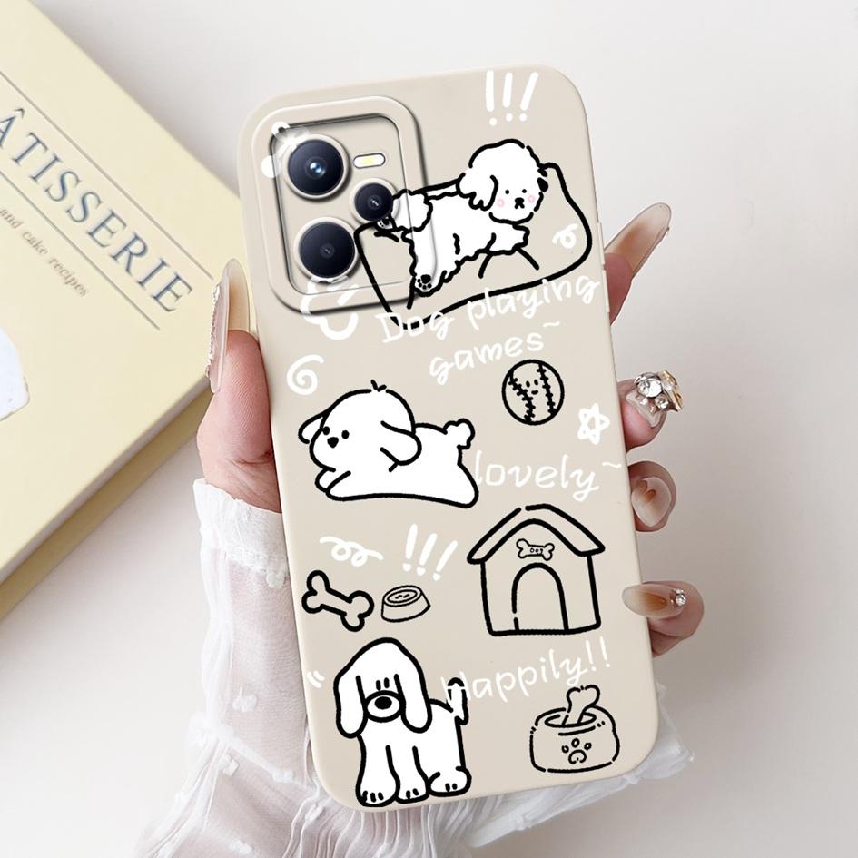 For Realme C35 Case Realme Narzo 50A Prime Phone Cover Cute Cartoon Camera Protection Soft Funda For Realme Narzo 50A C 35 Coque