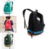 Zaino in Tela da Donna con Fantasia a Strisce e Scomparto Imbottito per Laptop per Uso Scolastico