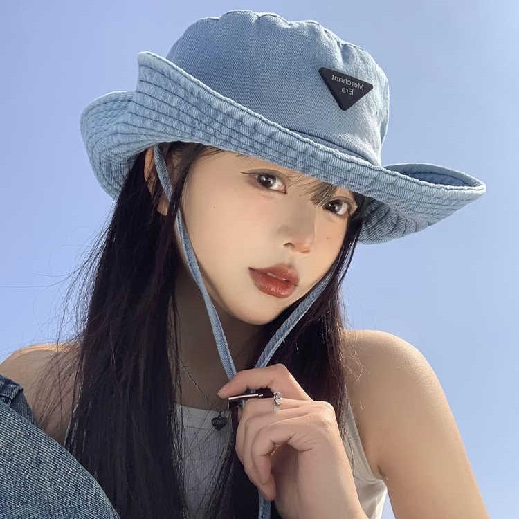 Frühling und Herbst Waschen Western Cowboyhut Outdoor Wandern Bergsteigen Hut Koreanischer Neuer Sonnenhut Damen Retro Fischerhut